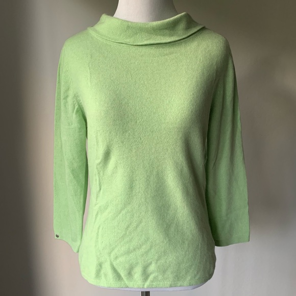 Brunello Cucinelli Mock Neck Cashmere Sweater - Picture 1 of 7